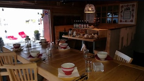 Gratis frukostbuffé varje dag