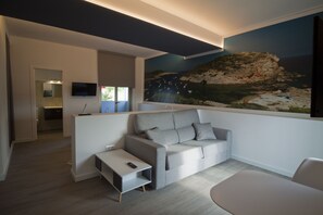 Familienzimmer (El puerto) | Wohnzimmer | Flachbildfernseher