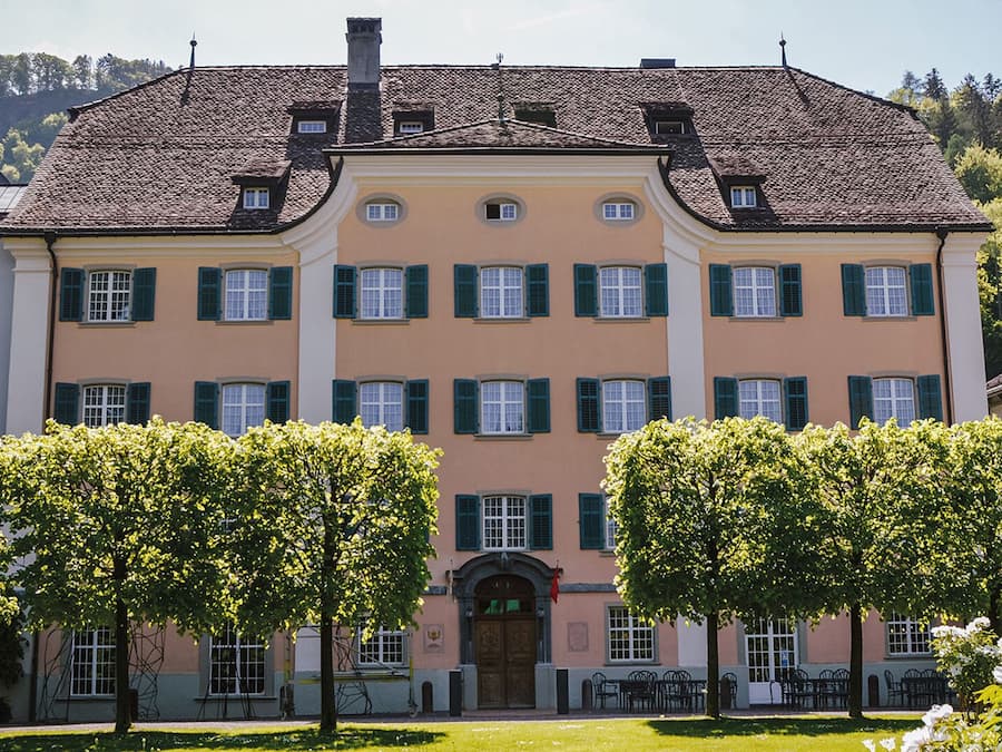 Fassade der Unterkunft