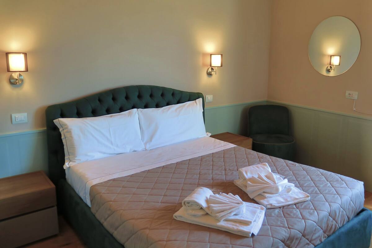 Romantic Double Room, 1 Queen Bed, Non Smoking, Valley View | Premium bedding, memory-foam beds, minibar, in-room safe