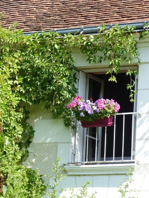 Traditional-Dreibettzimmer (Saumon) | Blick auf den Garten