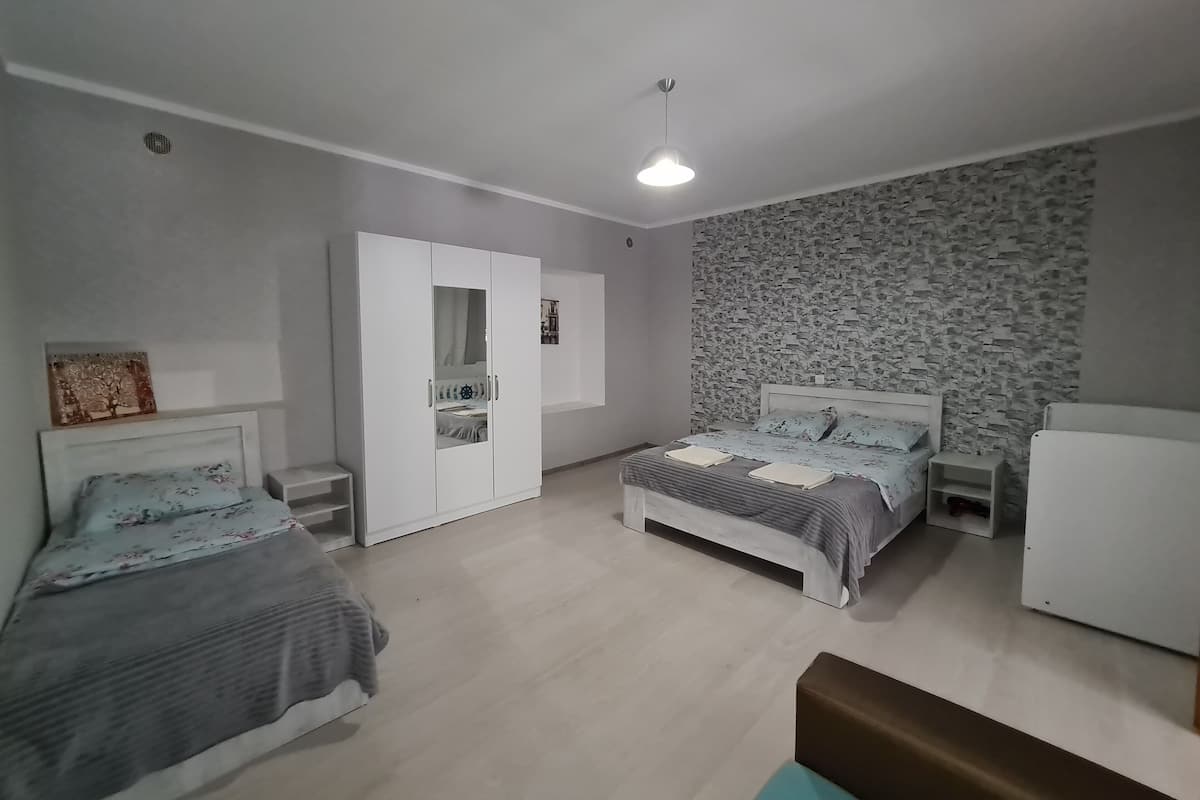 Estudio estándar | 1 habitación, sábanas de algodón egipcio y ropa de cama de alta calidad