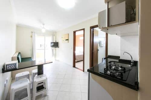 Appartement traditionnel, 1 chambre, patio, vue sur la ville | Cuisine privée