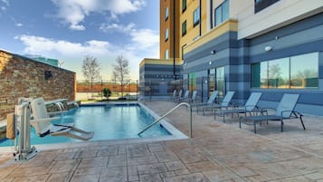 Seasonal outdoor pool