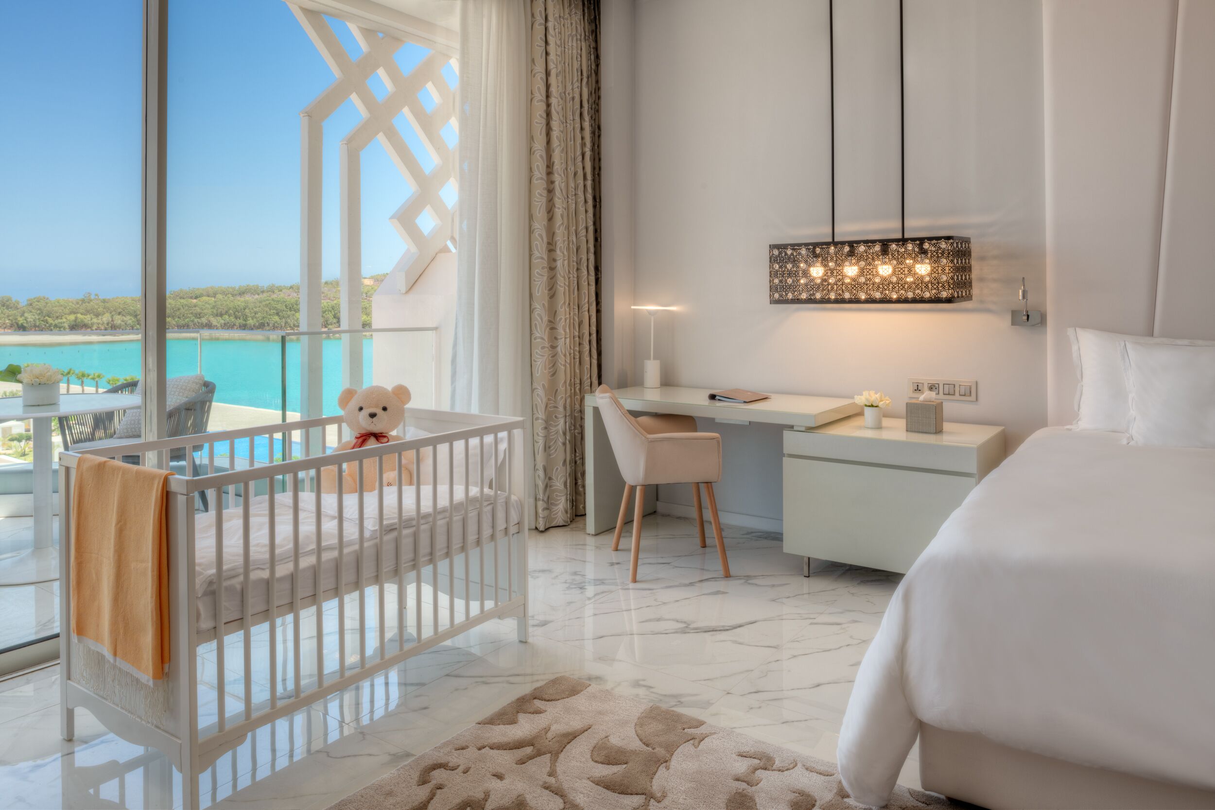 Deluxe Room, Lagoon View | 1 bedroom, premium bedding, minibar, in-room safe