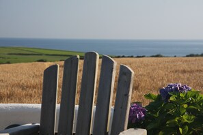 Two-Bedroom Cottage with Ocean View | Terrace/patio - Bayview Farm Holiday Cottages (Bushmills)