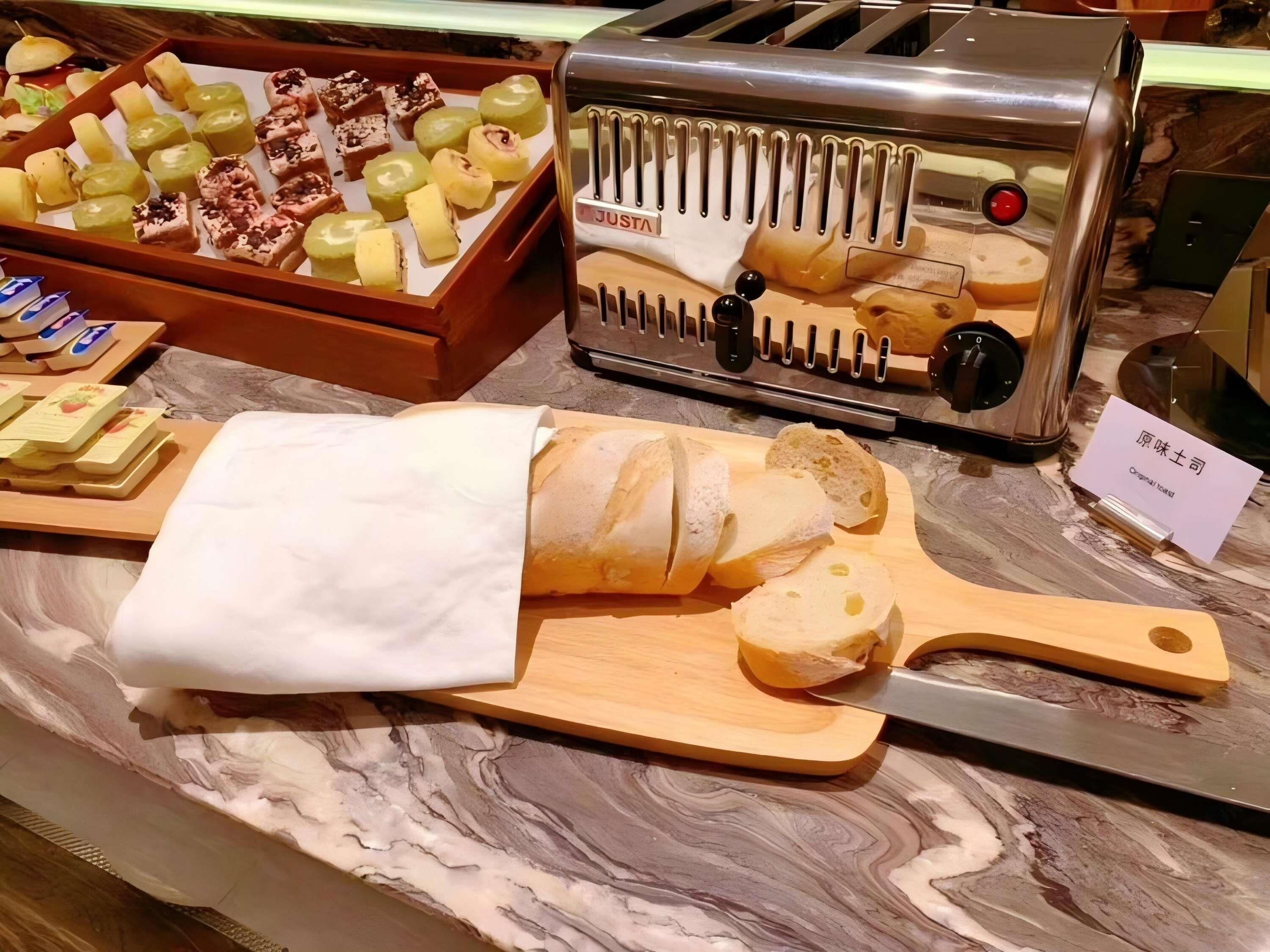 Buffet breakfast for a fee