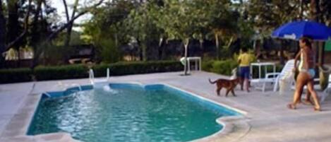 Seasonal outdoor pool