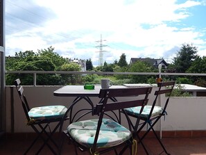 Lejlighed (kleines Obergeschoss) | Udsigt fra balkon