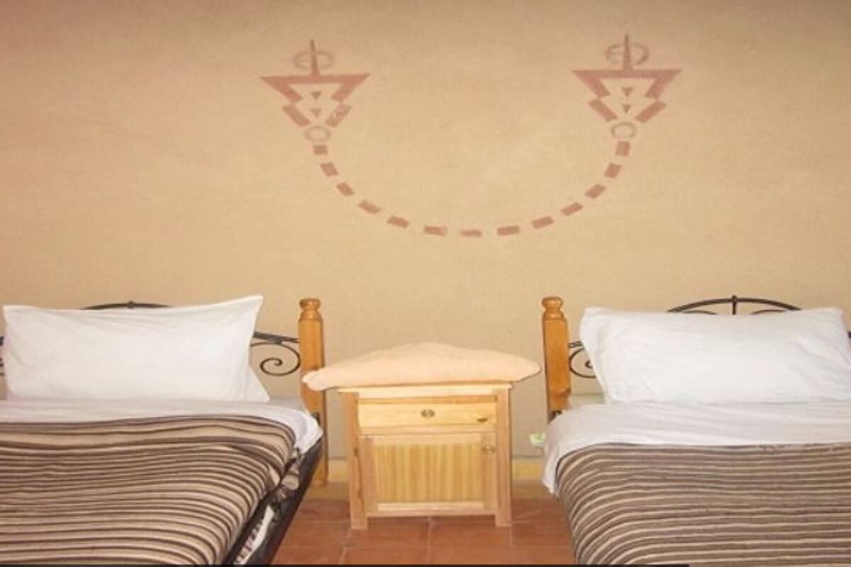 Chambre avec lits jumeaux