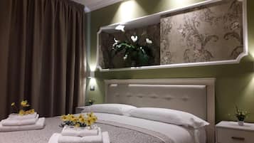 Minibar, in-room safe, desk, blackout drapes
