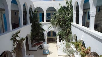 Overnatningsstedets facade