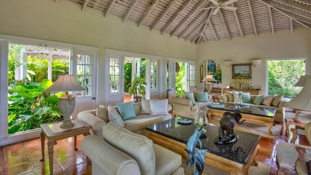Living room - Villa Highlands at Sandy Lane (Holetown)