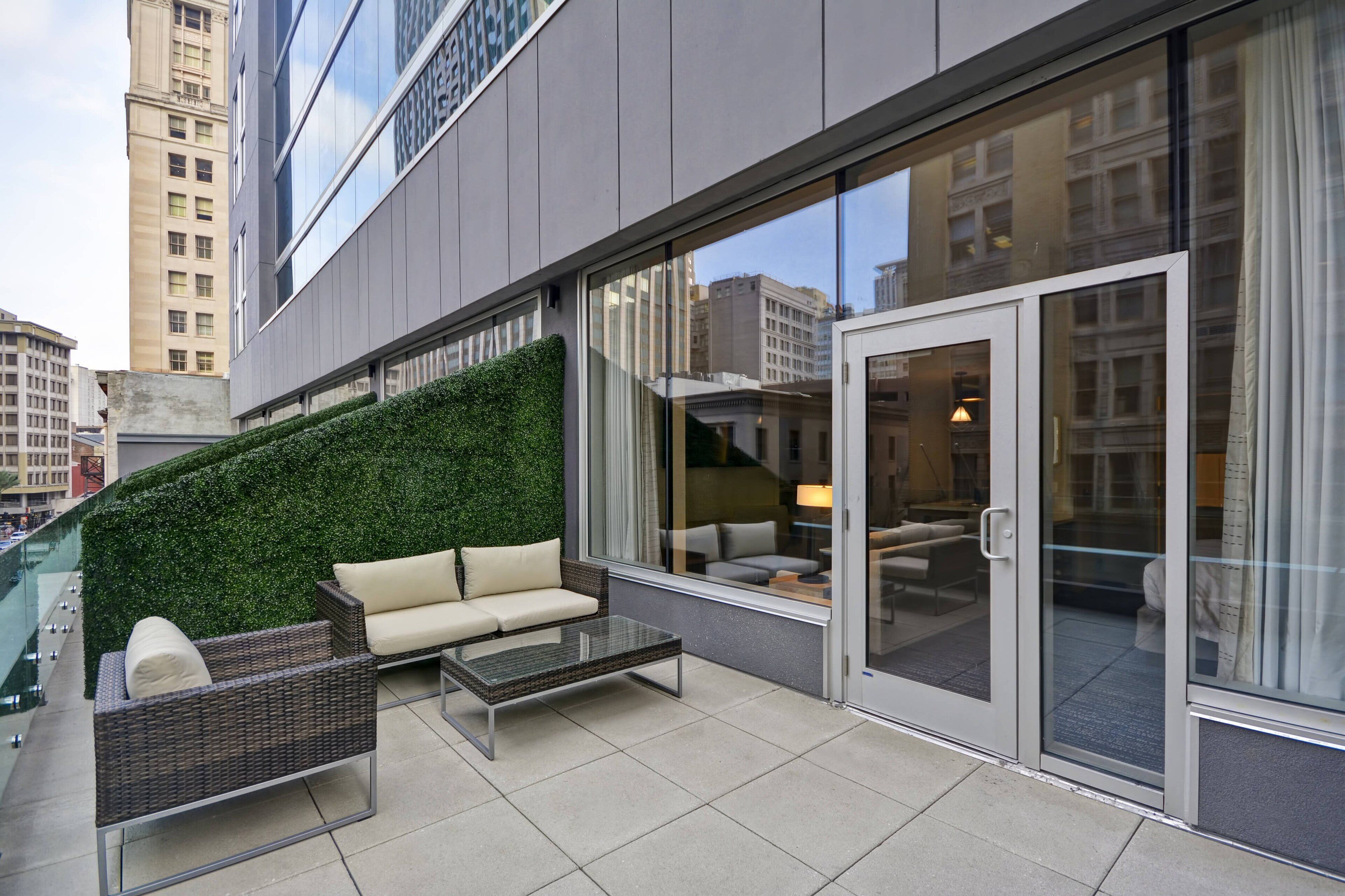 1 bedroom, desk, laptop workspace, iron/ironing board