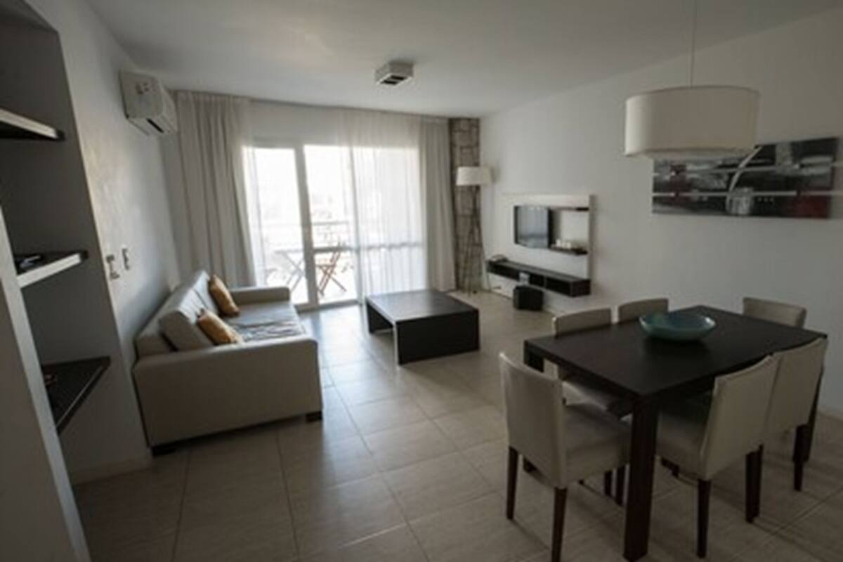 Family Apartment, 2 Bedrooms | In-room safe, blackout drapes, WiFi (free), bed sheets