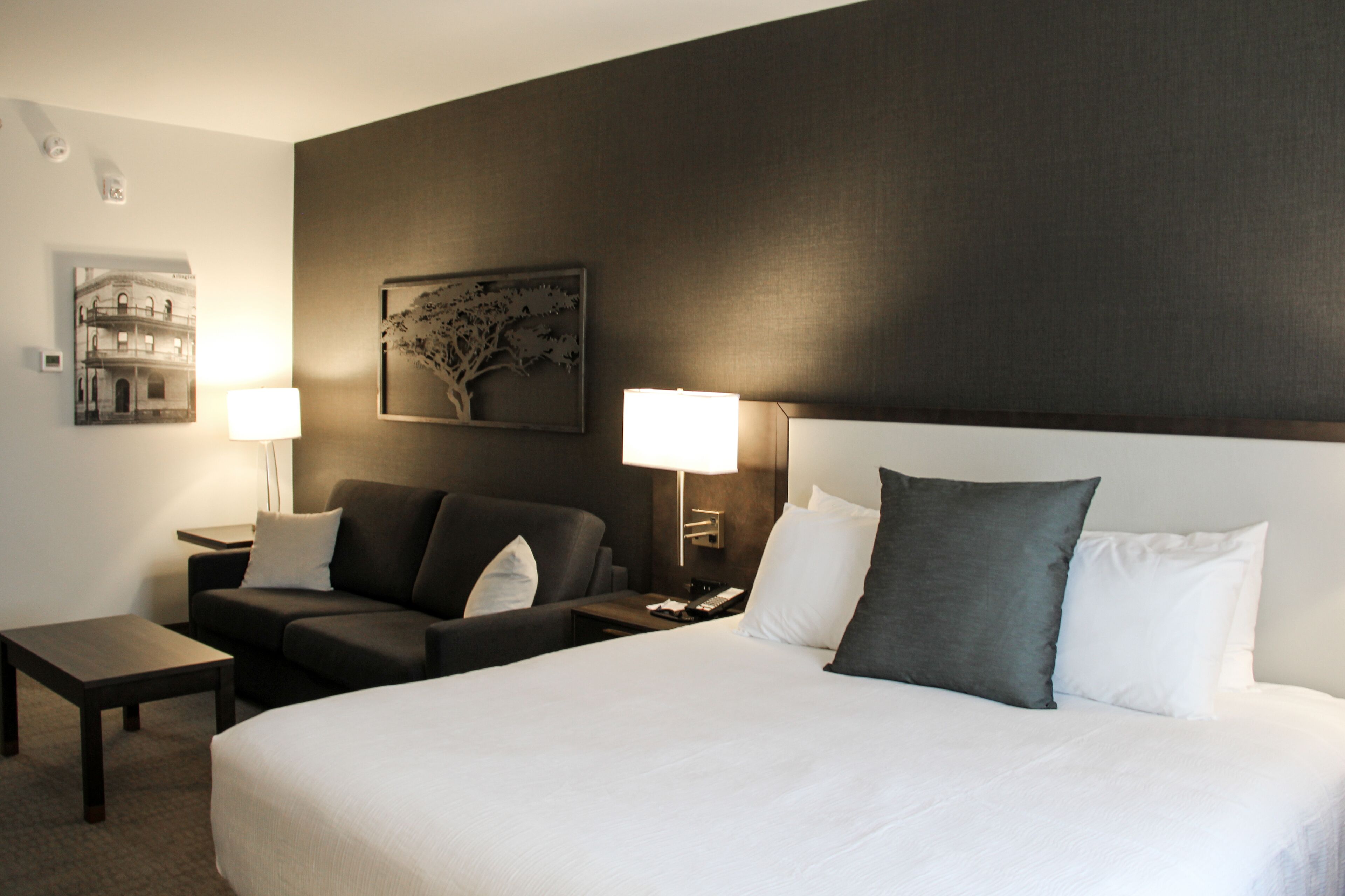 Suite, 1 King-Bett und Schlafsofa, barrierefrei, Kühlschrank und Mikrowelle (with Sofabed)