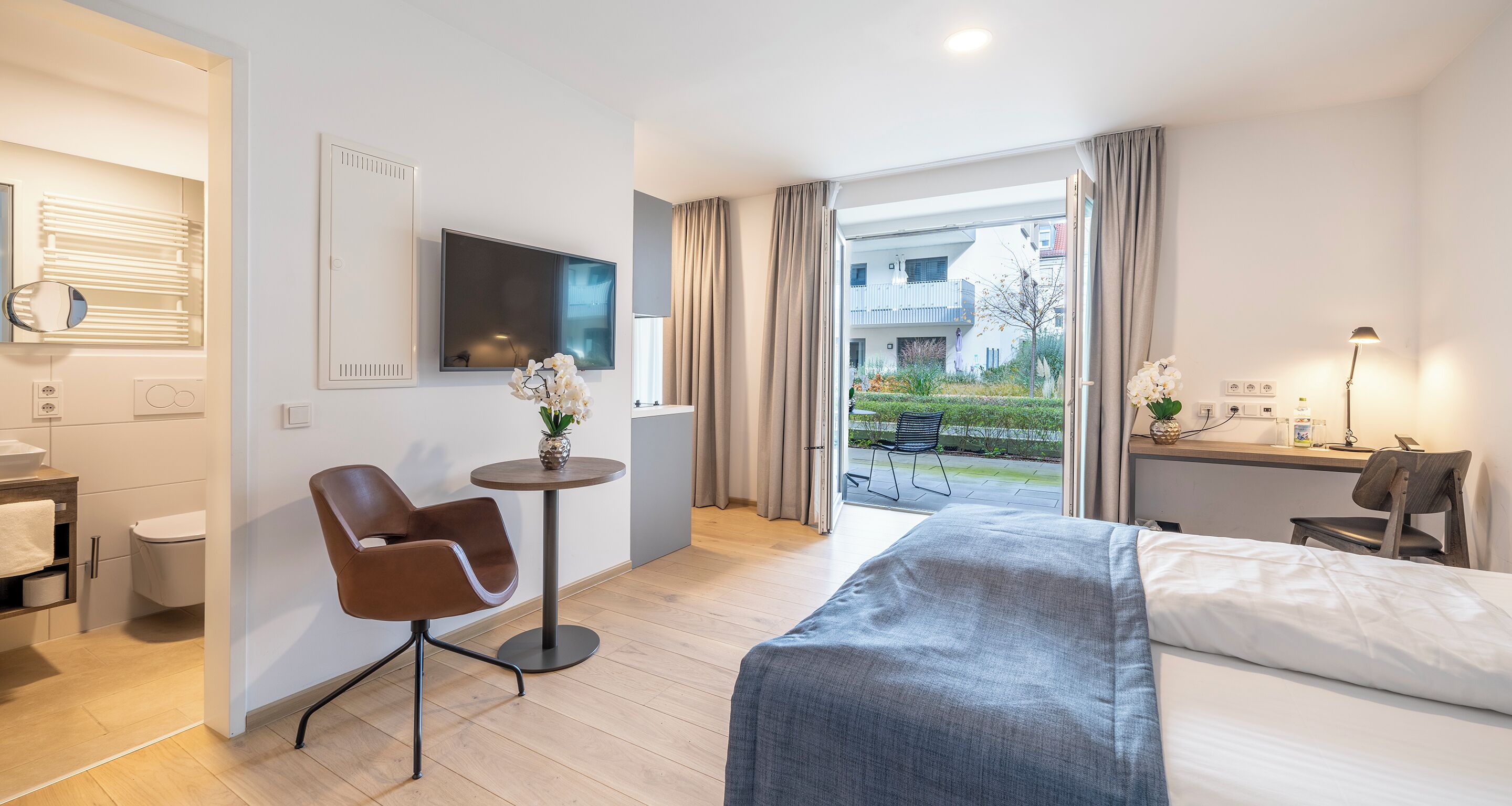 Standard-Apartment, 1 Doppelbett, Kochnische