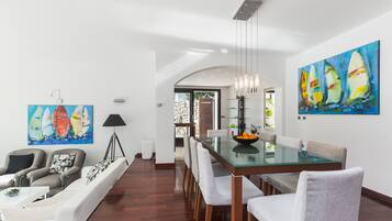 Villa, Private Pool, Sea View | In-room dining