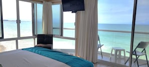 Standard Apartment, 1 Bedroom, Sea View | In-room safe, free WiFi, bed sheets - Suites Atlas - Ocean Front (Bucerías)