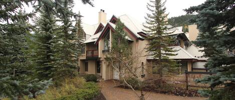 Façade de l’hébergement