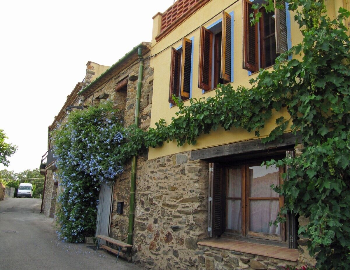 Rückseite des Hauses