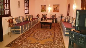 Sala de estar en el lobby