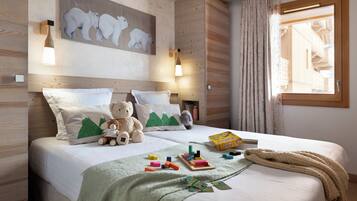 Appartamento Standard, 2 camere da letto | 2 camere, una cassaforte in camera, insonorizzazione