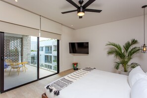 Deluxe Penthouse, Pool Access | Individually decorated, individually furnished, iron/ironing board