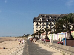 On the beach