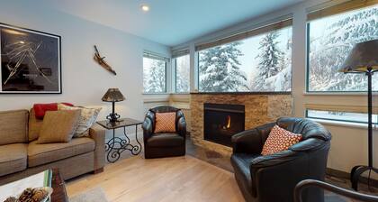 Greystone #103 Renovated Ski in Ski out, sleeps 6, Free Wifi