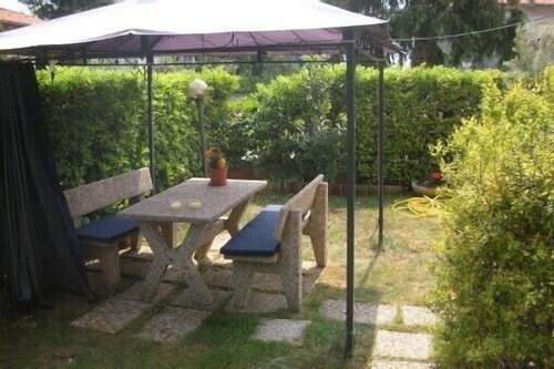 At Gallo ground floor -spacious apartment for your relaxation/with outdoor space