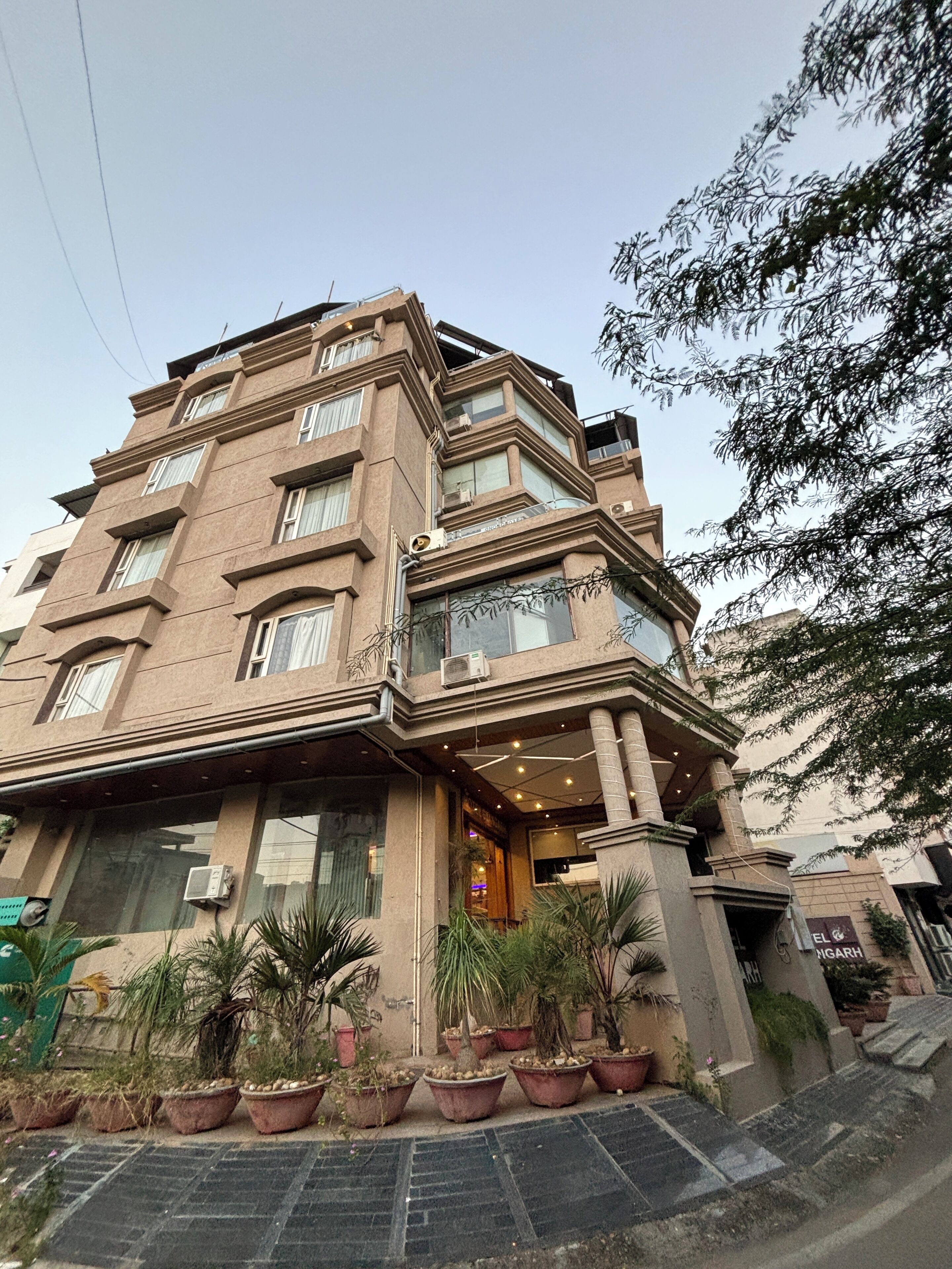 Fachada del alojamiento