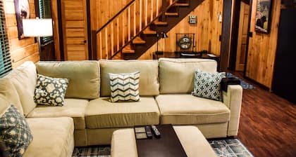 Spectacular Log Home with Private Lake Access