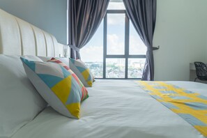 Classic Apartment | 1 bedroom, free WiFi, bed sheets, wheelchair access - OYO Home 987 Premium 1BR 1 Tebrau Residences (Johor Bahru)