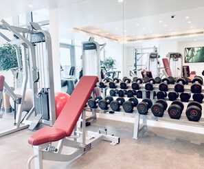 Gym - City Nights- 1B BLVD CRESCENT Tower 1 (Dubai)