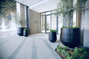 Interior entrance
