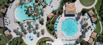 STUNNING 9 BED POOL HOME! Two Resorts included in your reservation!