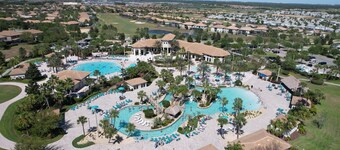 STUNNING 9 BED POOL HOME! Two Resorts included in your reservation!