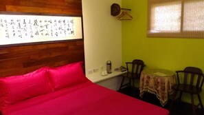 더블룸 | 책상, 방음 설비, 간이 침대, 무료 WiFi