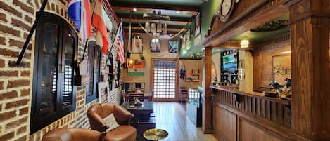 Sala de estar en el lobby