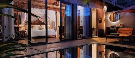 Private Pool Bungalow | Premium bedding, minibar, in-room safe, individually decorated