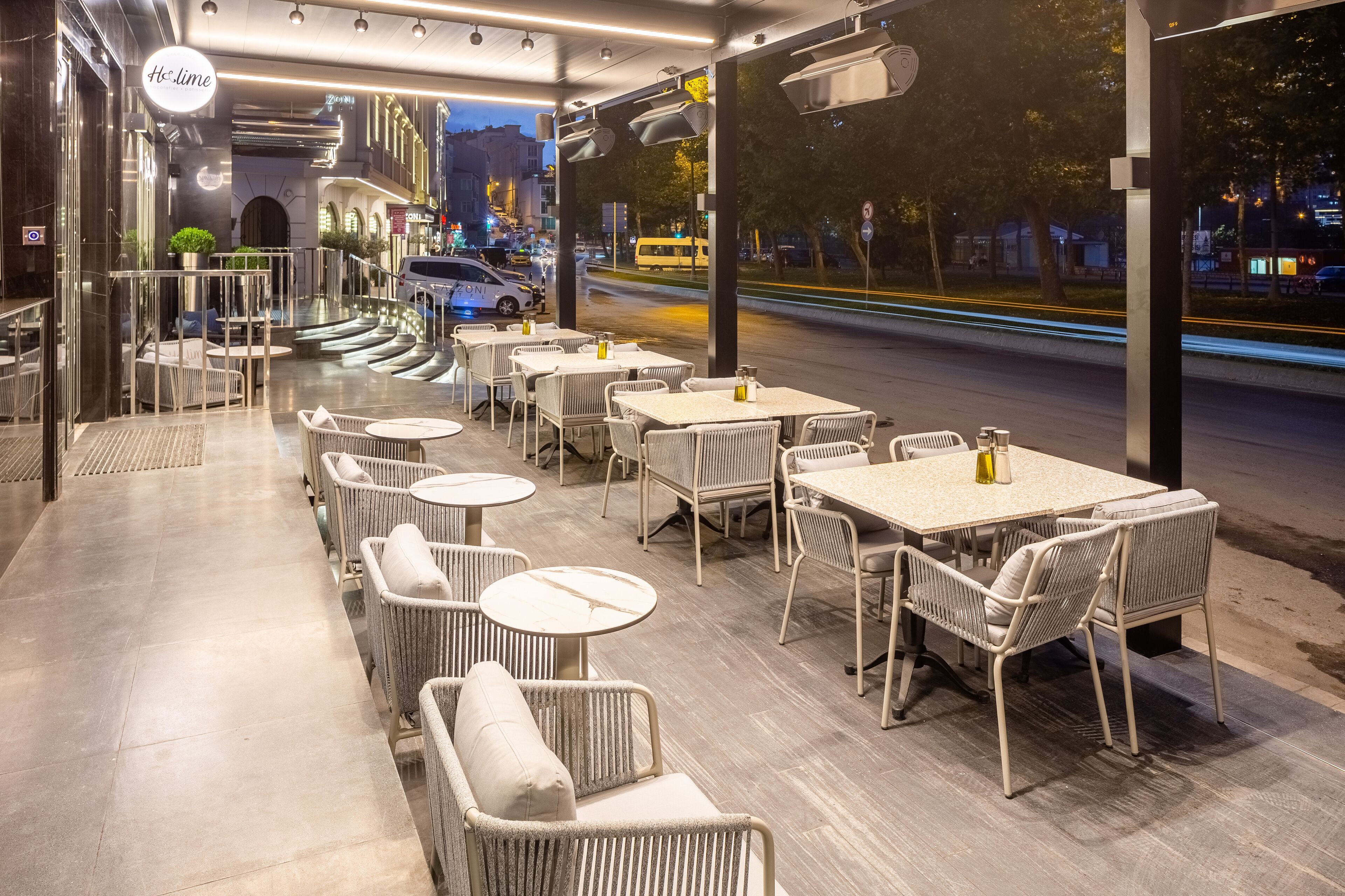 Façade de l’hébergement