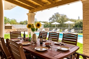 Luxury Villa, 4 Bedrooms, Private Pool | Terrace/patio