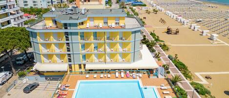 Majoituspaikan julkisivu