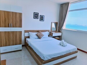 2 Schlafzimmer, Schreibtisch, kostenloses WLAN, Bettwäsche