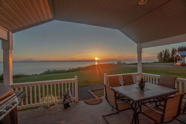 Cook Inlet view from veranda