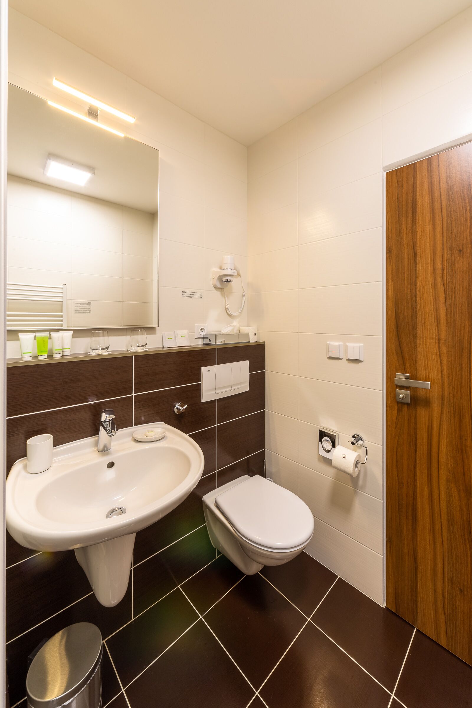 deluxe double room | bathroom sink