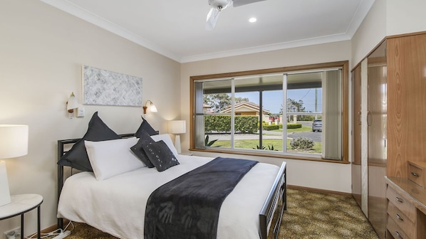 3 makuuhuonetta, vuodevaatteet