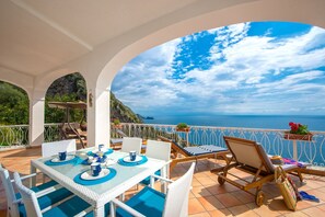 Terrace/patio - Casa Seaside (Praiano)