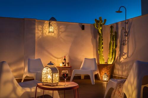 Rooftop terrace